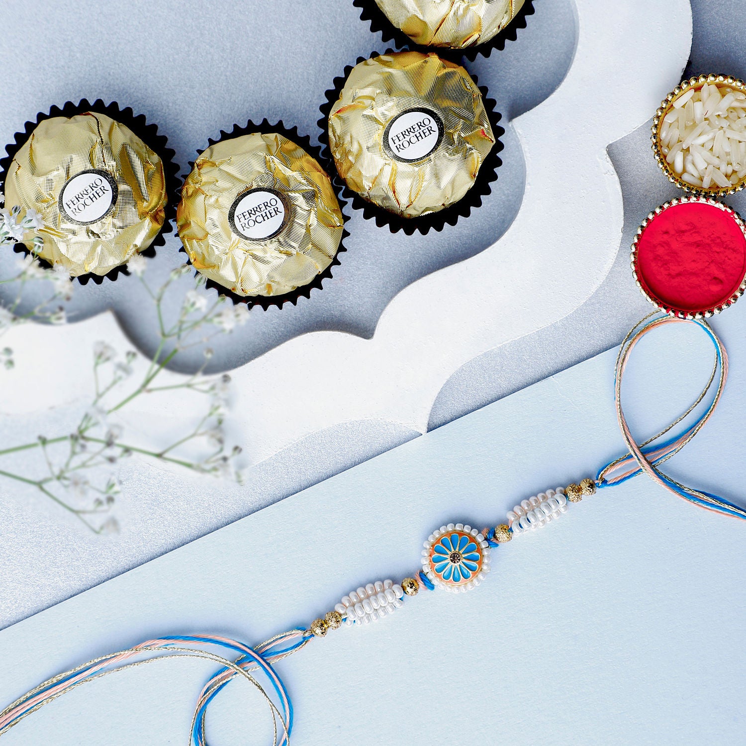 The Royal Elegance Meenakari Rakhis