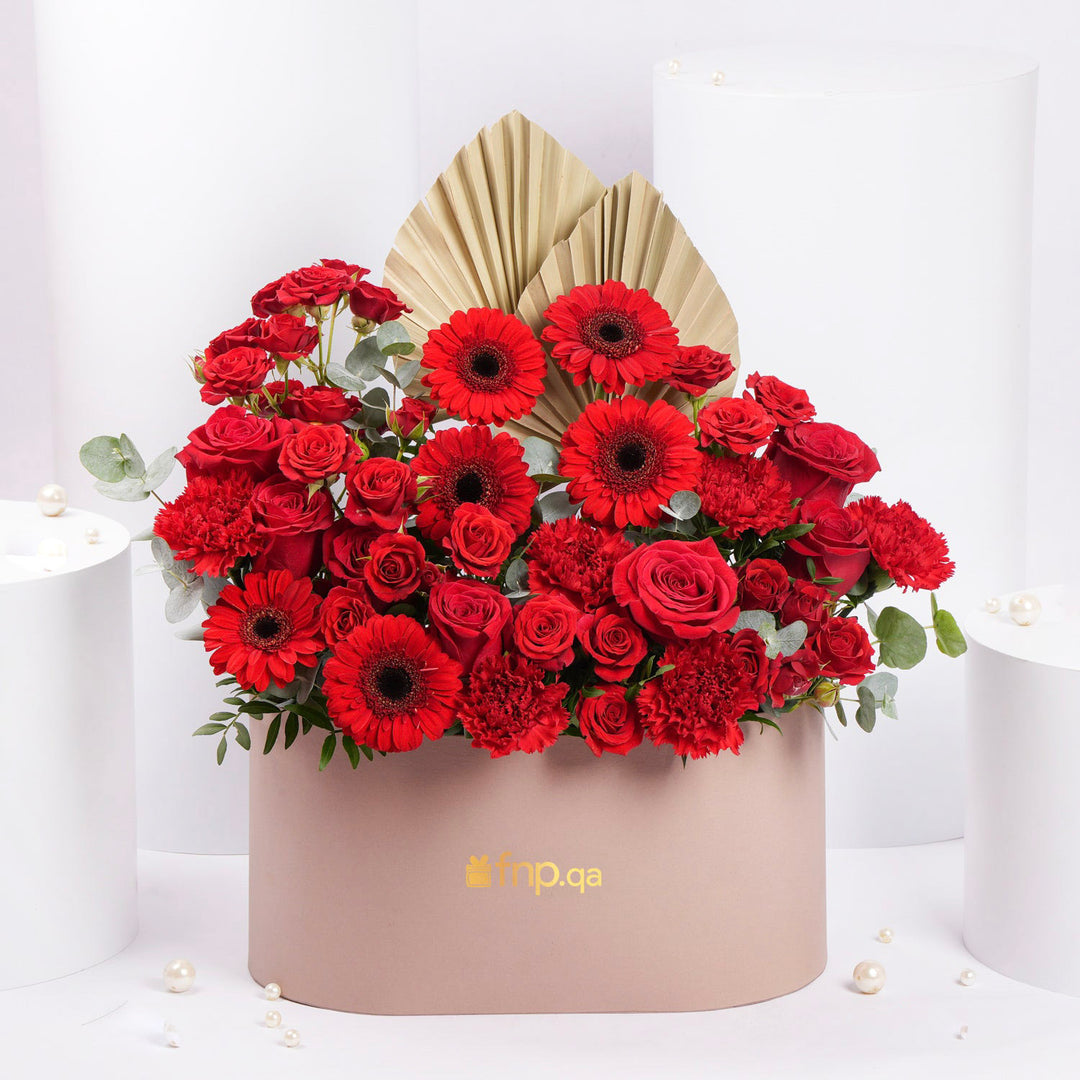 زهور خالدة: ترتيب زهور فاخر لعيد الحب