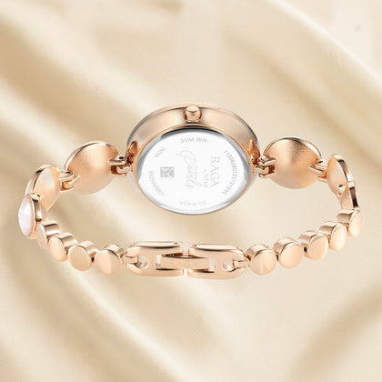 Titan Raga Power Pearls Quartz Analog Watch for Her