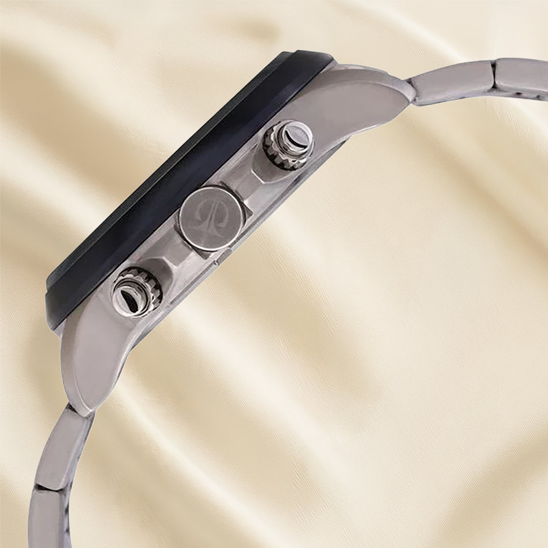 Titan Stainless Steel Multifunction Men's Watch - 90104KM01