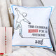 Traditional Pearls Rakhi N Awesome Bhai Cushion Combo