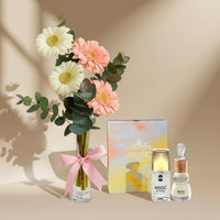 Twilight Gerbera Charm & Perfume Combo