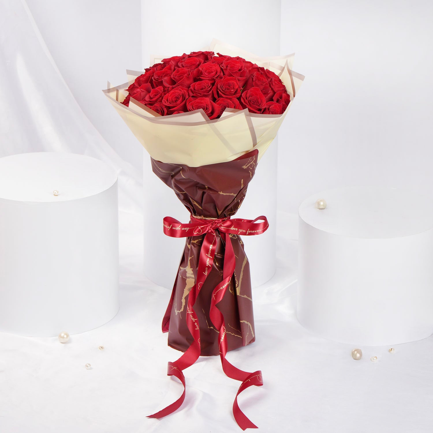 U & Me I 50 Red Roses Bouquet
