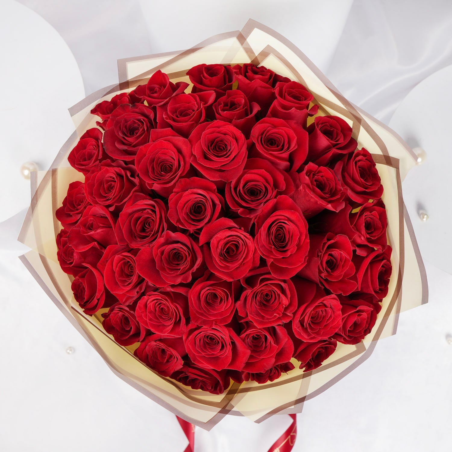 U & Me I 50 Red Roses Bouquet