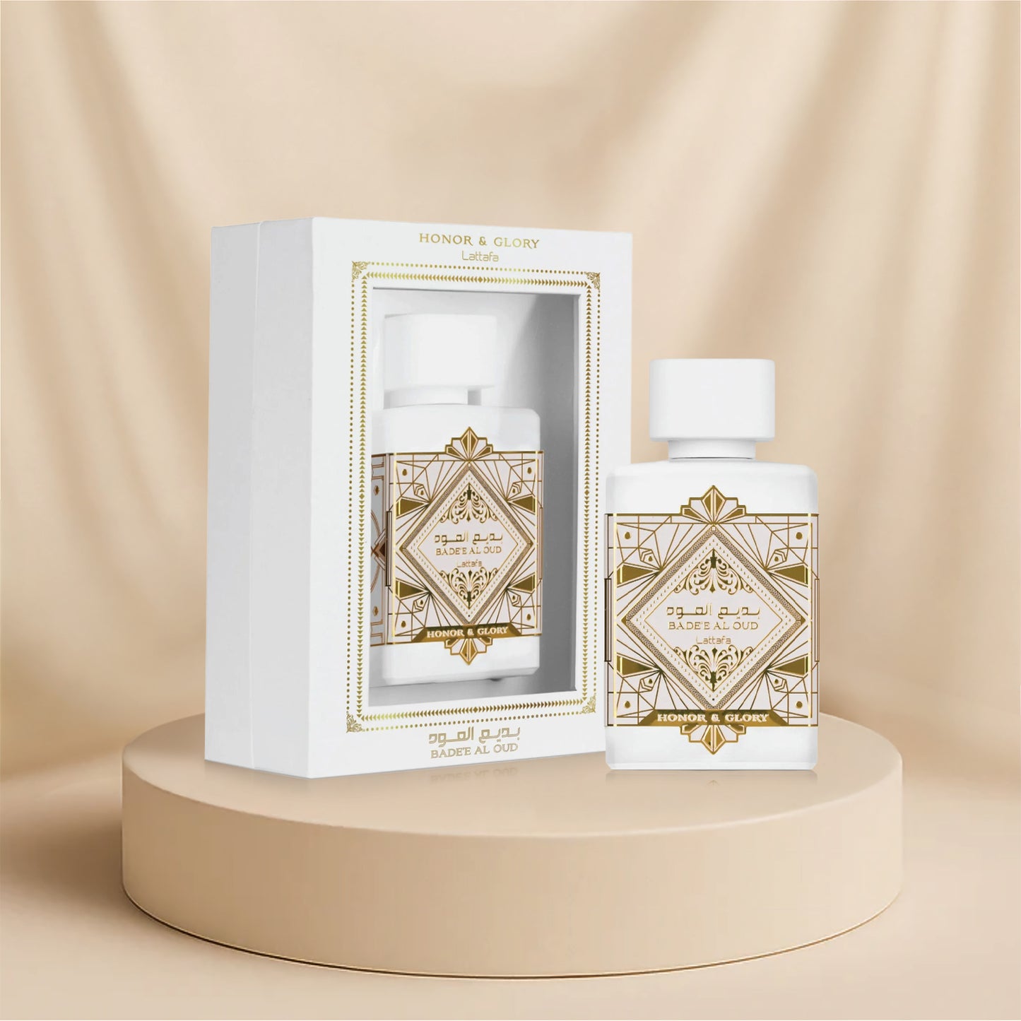 Unisex Badee Al Oud Honor and Glory 100 ml by Lattafa - Exquisite Oriental Fragrance