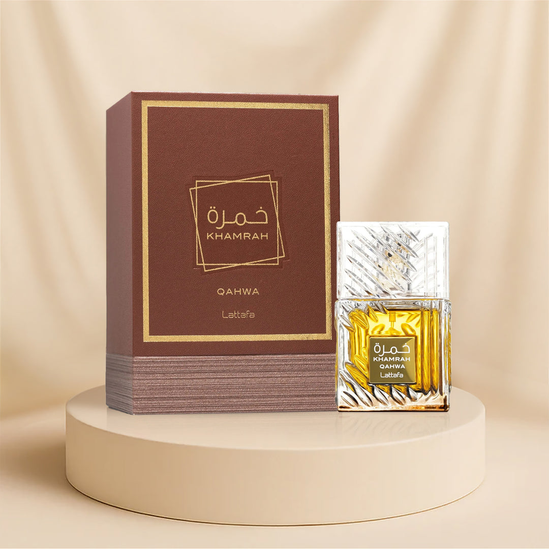 Unisex Khamrah Qahwa Eau de Parfum by Lattafa - 100ml