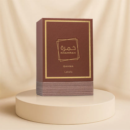 Unisex Khamrah Qahwa Eau de Parfum by Lattafa - 100ml