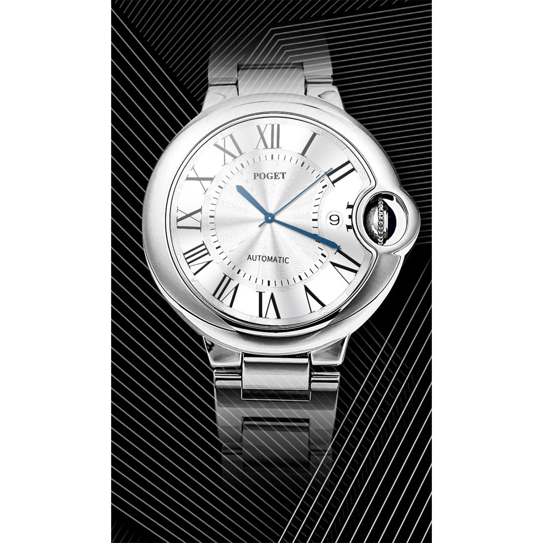 Poget by Difeini - Luxury Automatic Men's Watch with Stainless Steel Design