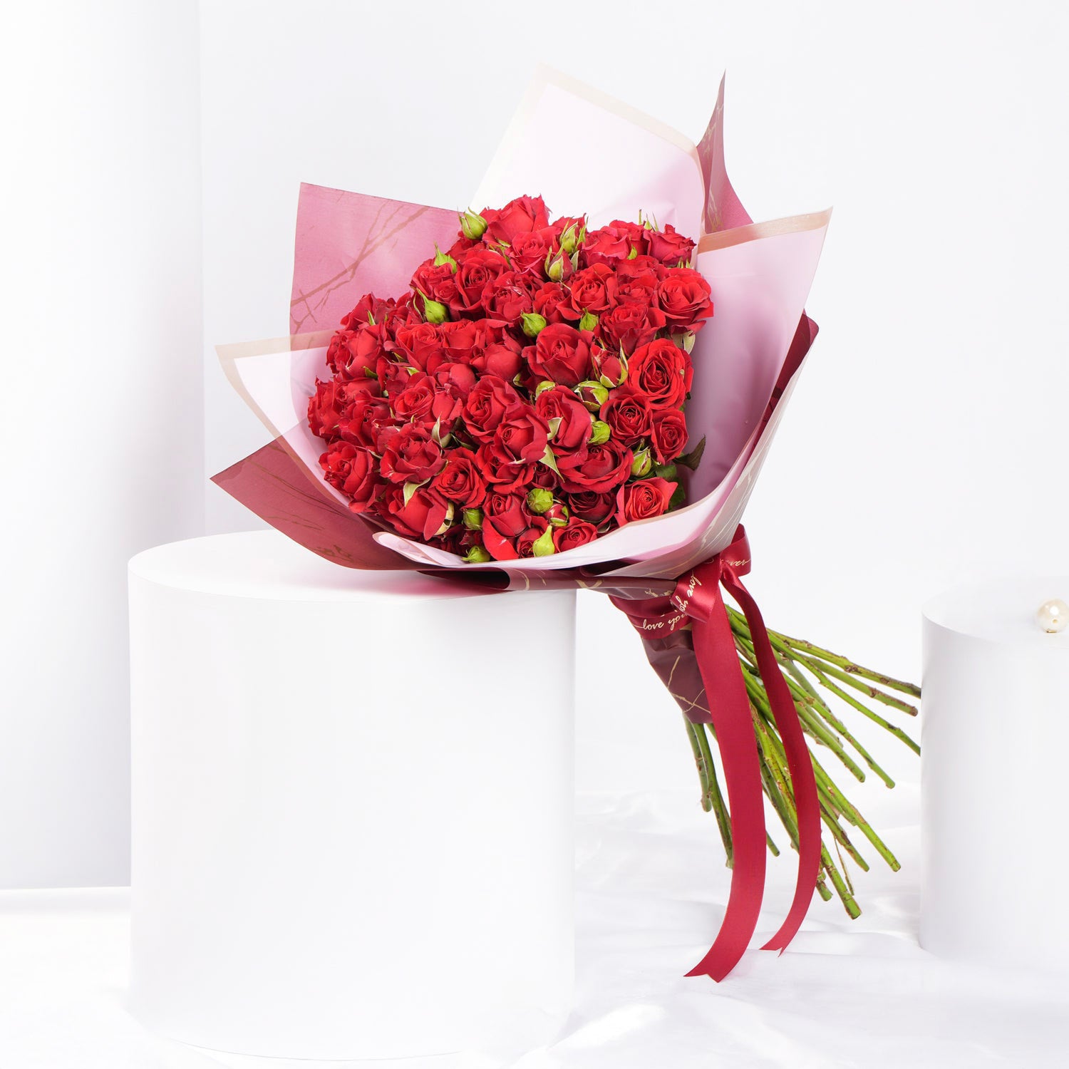 Valentine Red Spray Roses