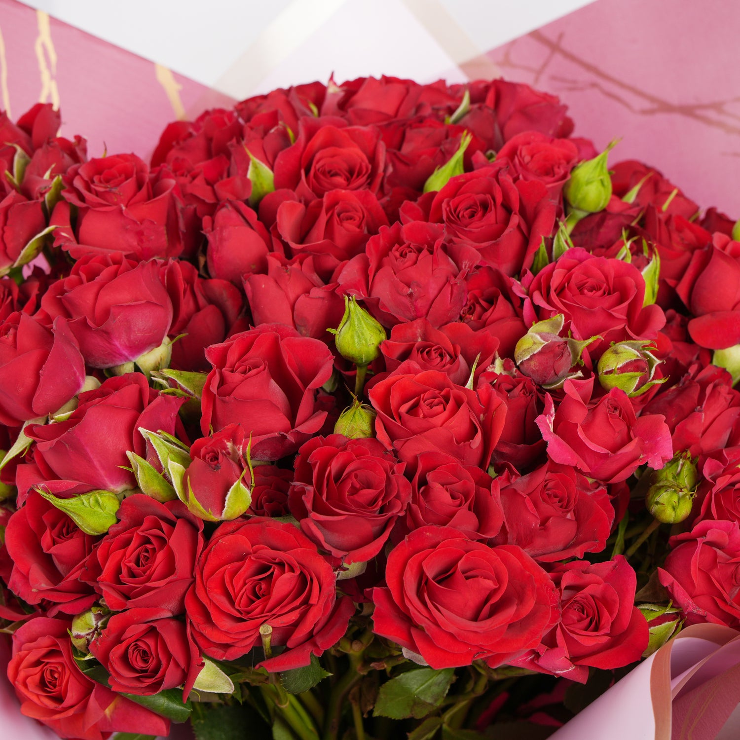 Valentine Red Spray Roses