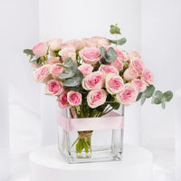 Elegant Mother's Day Pink Spray Roses Arrangement
