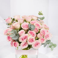 Elegant Mother's Day Pink Spray Roses Arrangement