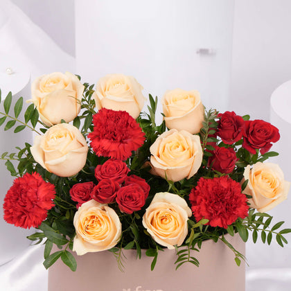 Valentines Day Sweet Roses Arrangement