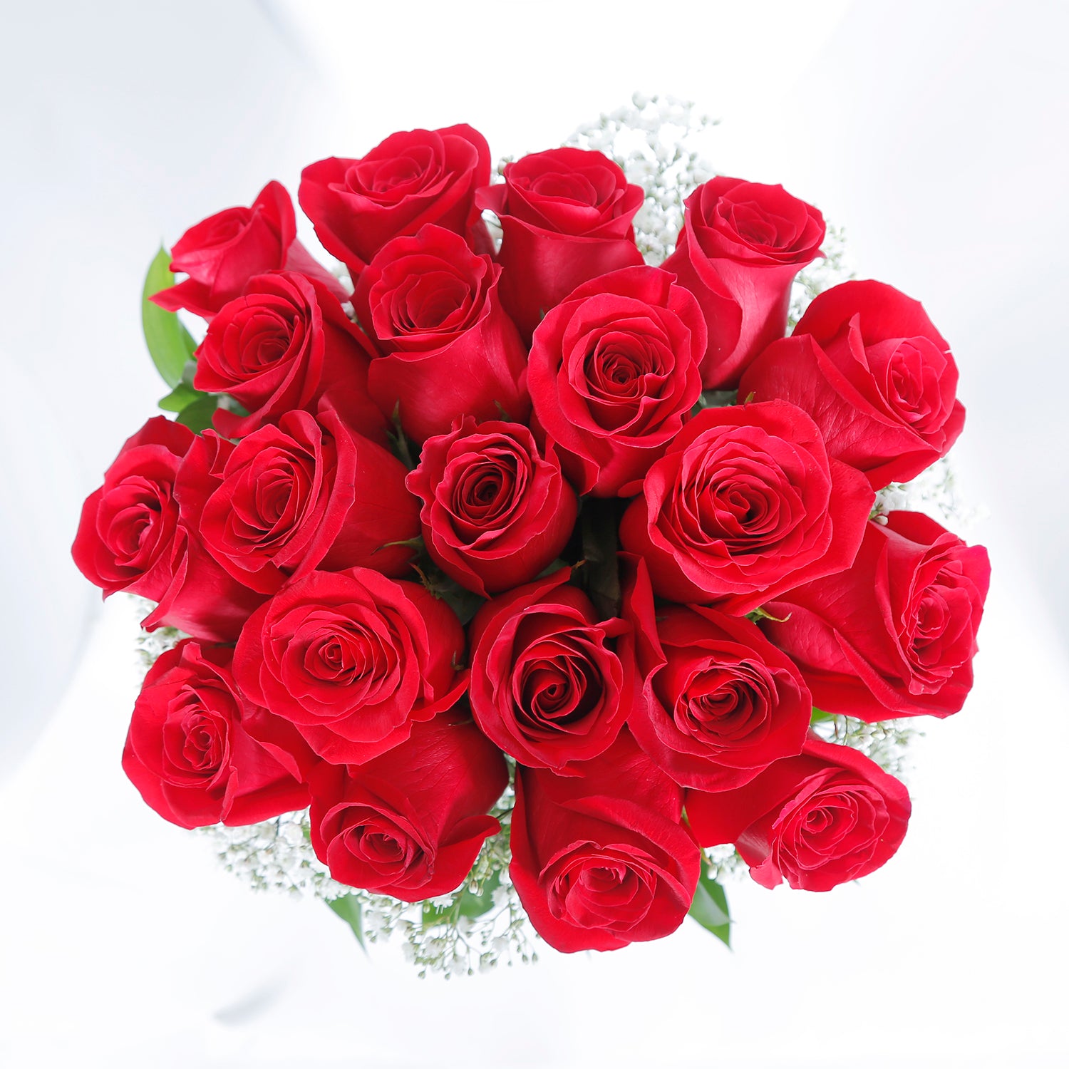 Vase of Red Roses