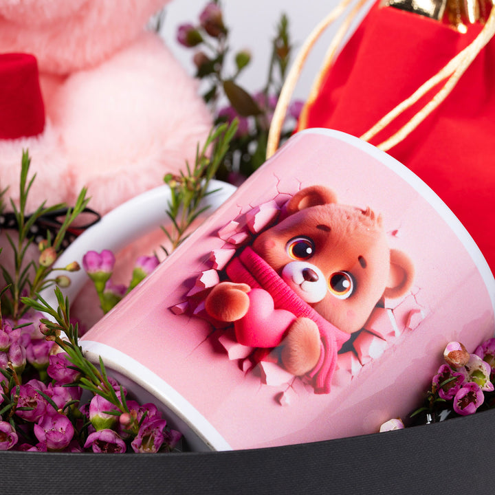 Warm Hugs Valentine Gift Box - A Perfect Romantic Surprise