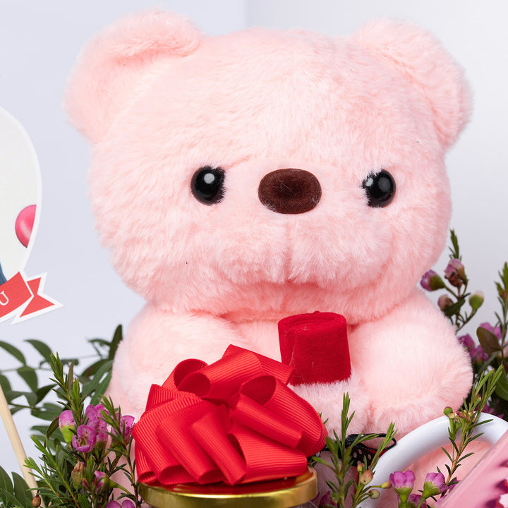 Warm Hugs Valentine Gift Box - A Perfect Romantic Surprise