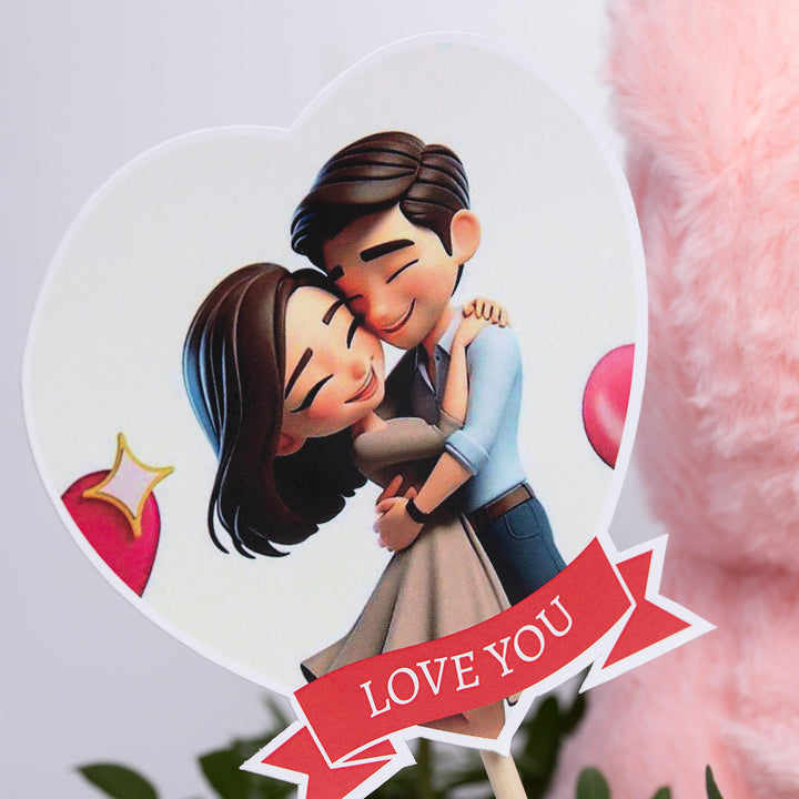 Warm Hugs Valentine Gift Box - A Perfect Romantic Surprise