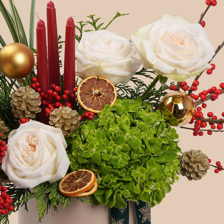 White Christmas Bloom Box