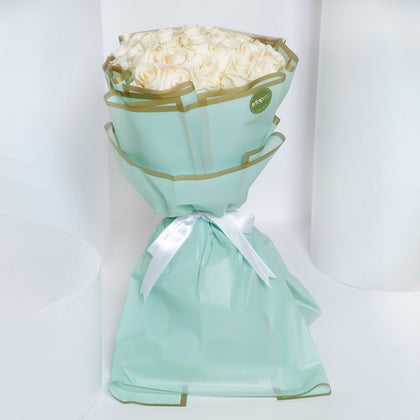 White Roses Bouquet