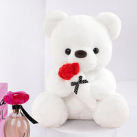Charming White Teddy Bear with Guess Girl Eau de Toilette 100ml Gift Set