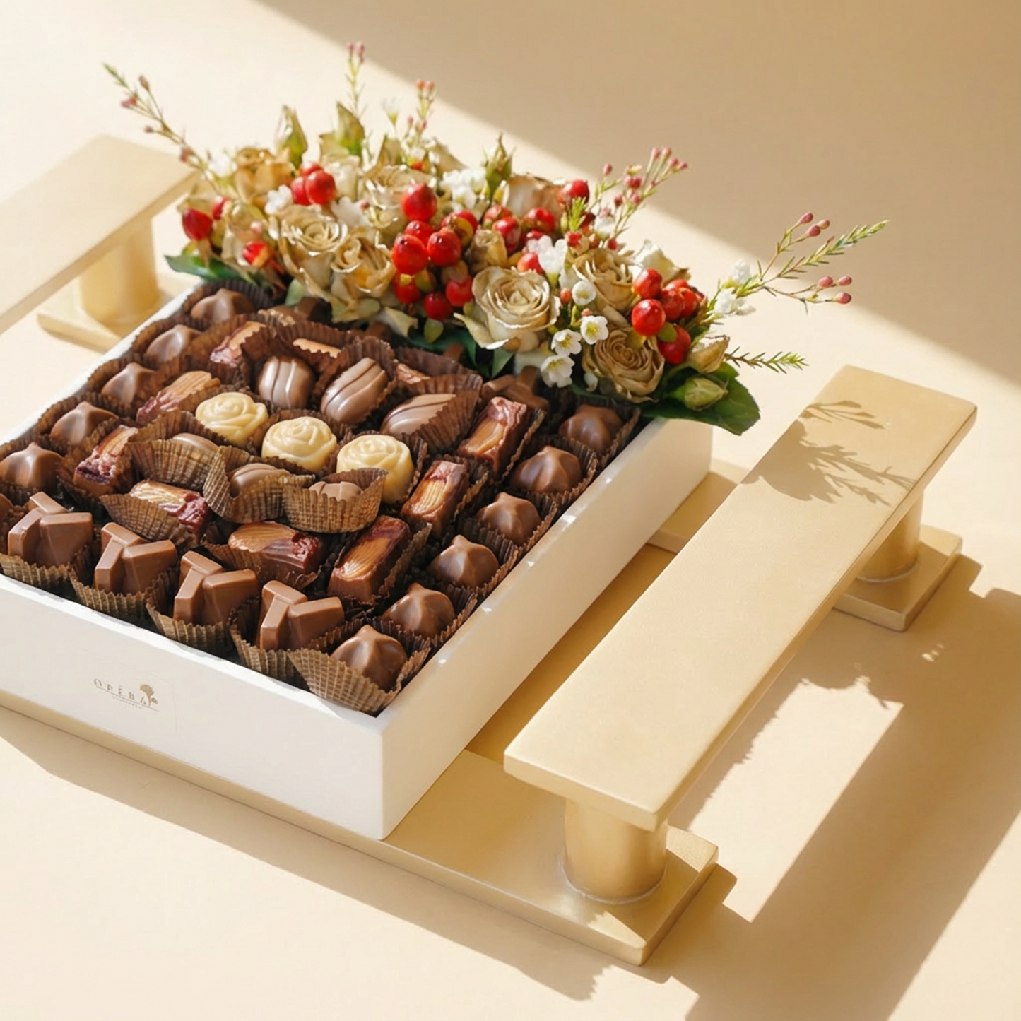 Opera Patisserie | Wooden Chocolate Oasis Tray