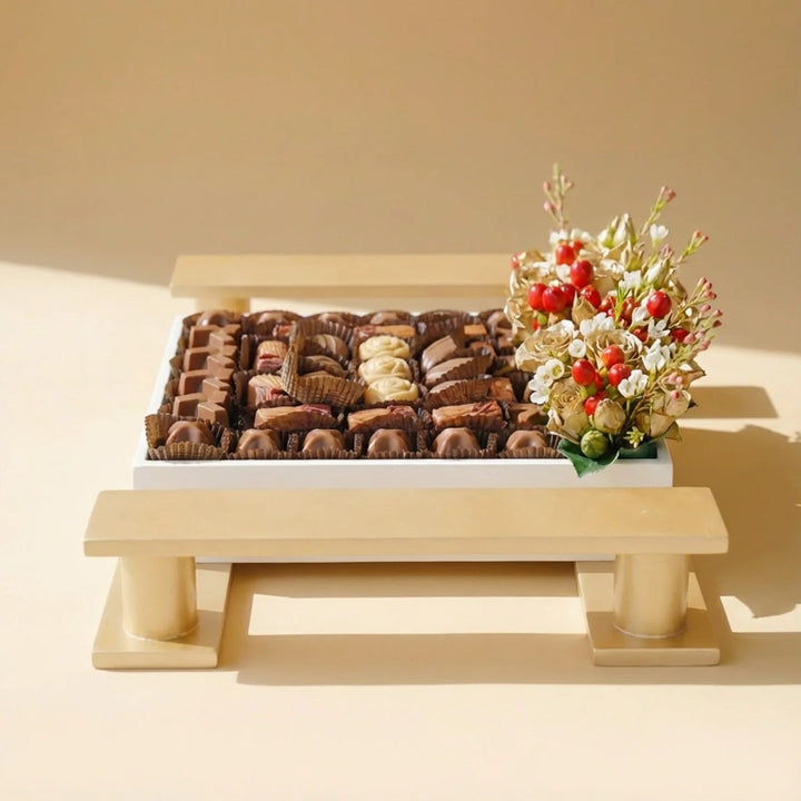 Opera Patisserie | Wooden Chocolate Oasis Tray