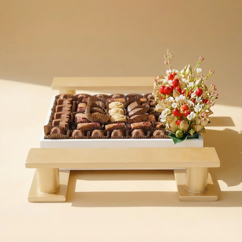 Opera Patisserie | Wooden Chocolate Oasis Tray