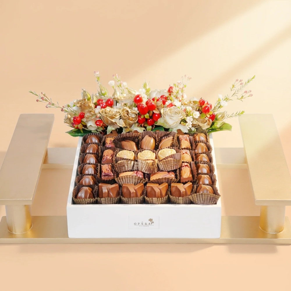 Opera Patisserie | Wooden Chocolate Oasis Tray