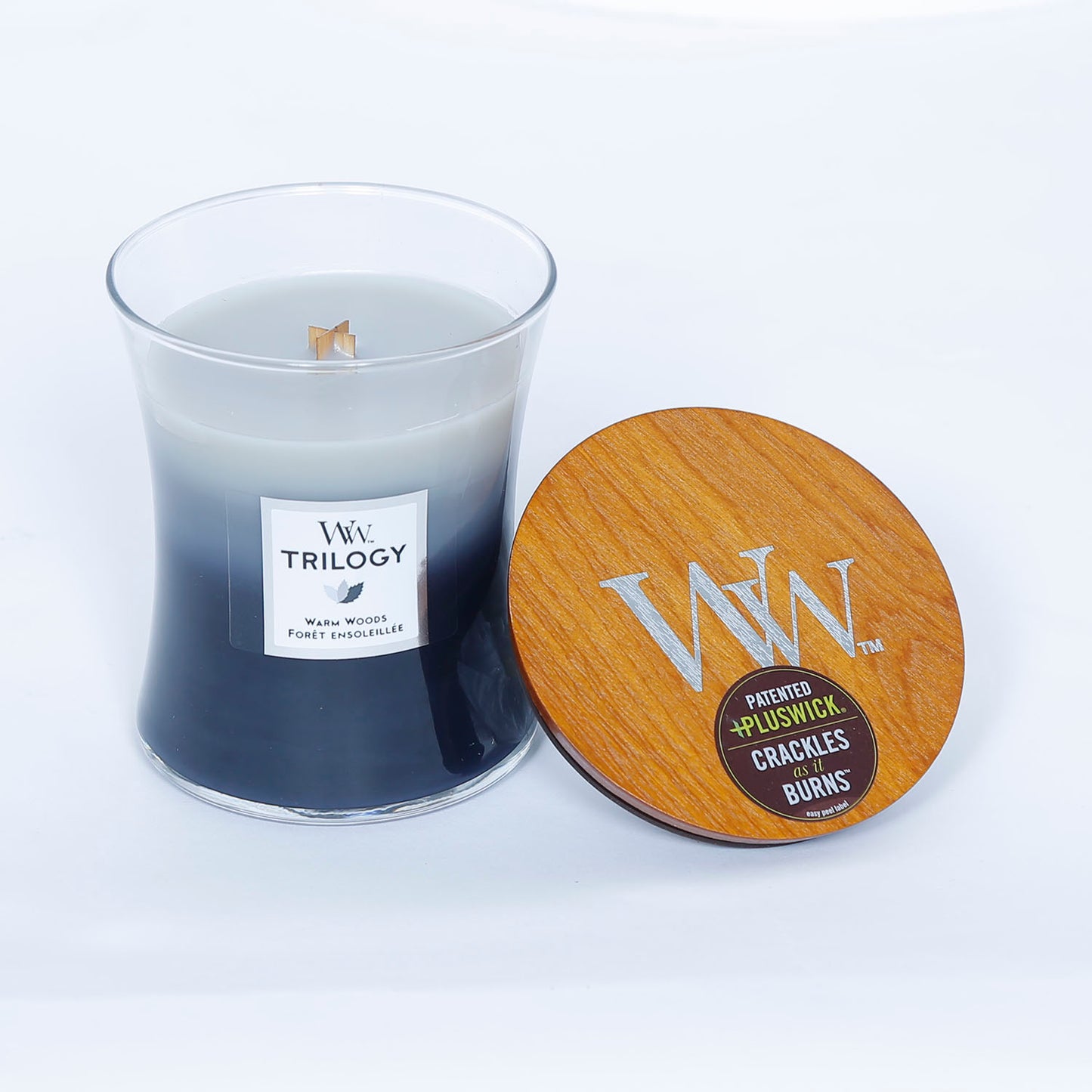 WoodWick | Medium Trilogy Candle Warm Woods