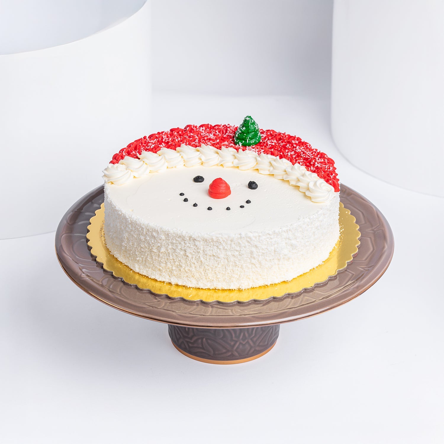 Xmas Snowman Chocolate Cake