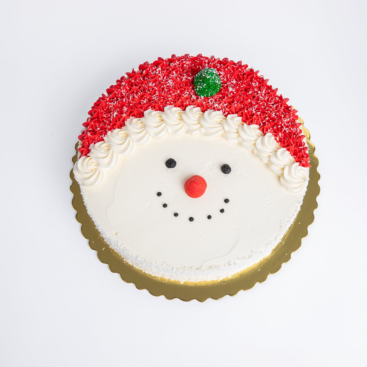 Xmas Snowman Chocolate Cake