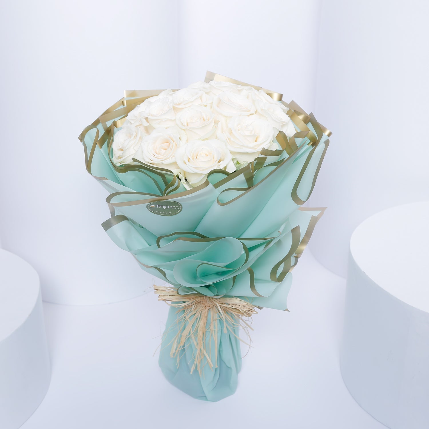 White Roses Bouquet