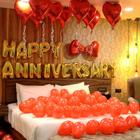 Elegant Anniversary Balloon Decor Set - Perfect for Romantic Celebrations