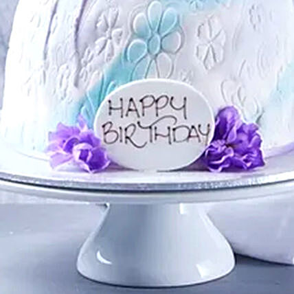 Elegant Barbie Birthday Cake - Perfect Chocolate Delight for Celebrations