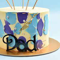 My Dad, My Hero Chocolate Celebration Cake
