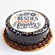 Delicious Truffle Besties Forever Cake – Perfect for Celebrations