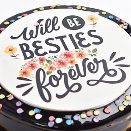 Delicious Truffle Besties Forever Cake – Perfect for Celebrations