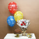 Deluxe Birthday Wishes Combo: Roses, Cake, Balloons & Chocolates