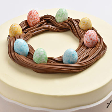 Delightful Easter Bunny Drip Cake - Chocolate Bliss
