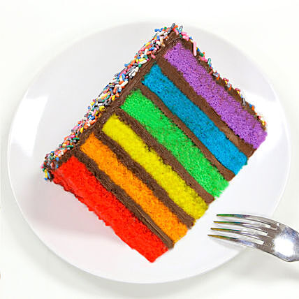 Spectrum of Delight Rainbow Cake