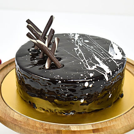 Decadent Half Kg Chocolate Cake - Perfect for Celebrations