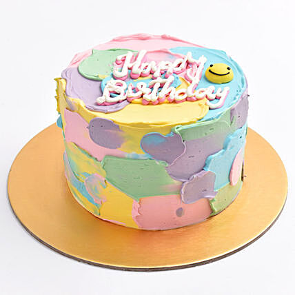 Choco Chroma Cake - Colorful Delight for Celebrations