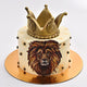 Lion Hearted Crown Cake