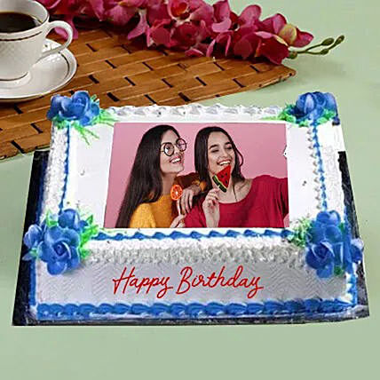 Customizable photo cake