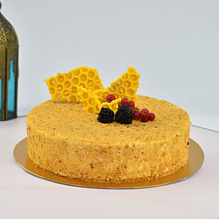 Exquisite Honey Delight Cake - Half Kg