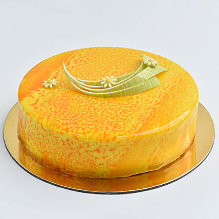 Exquisite Mango Euphoria Cake - A Tropical Delight