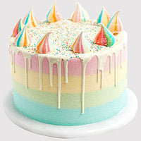 Exquisite Rainbow Chocolate Cake - Perfect for Celebrations