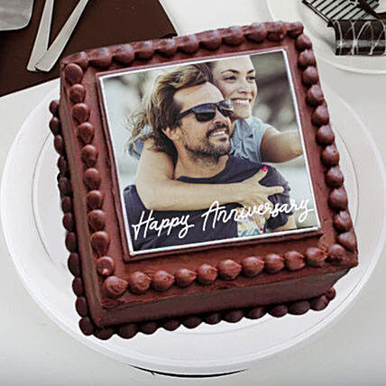 Square Photo Cake | Half Kg