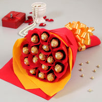 Luxurious Ferrero Rocher Chocolate Bouquet - Perfect Gift for Any Occasion