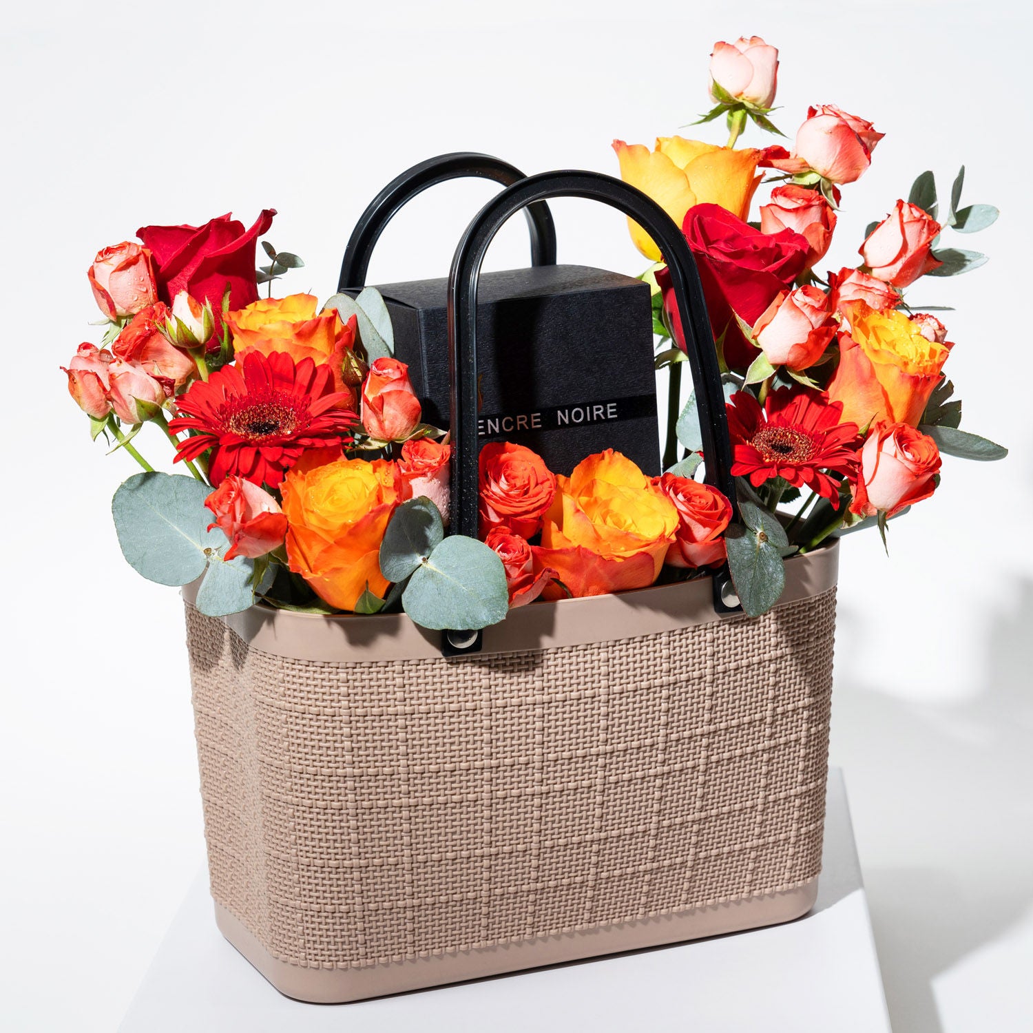 Flower Arrangement in Bag with Perfume